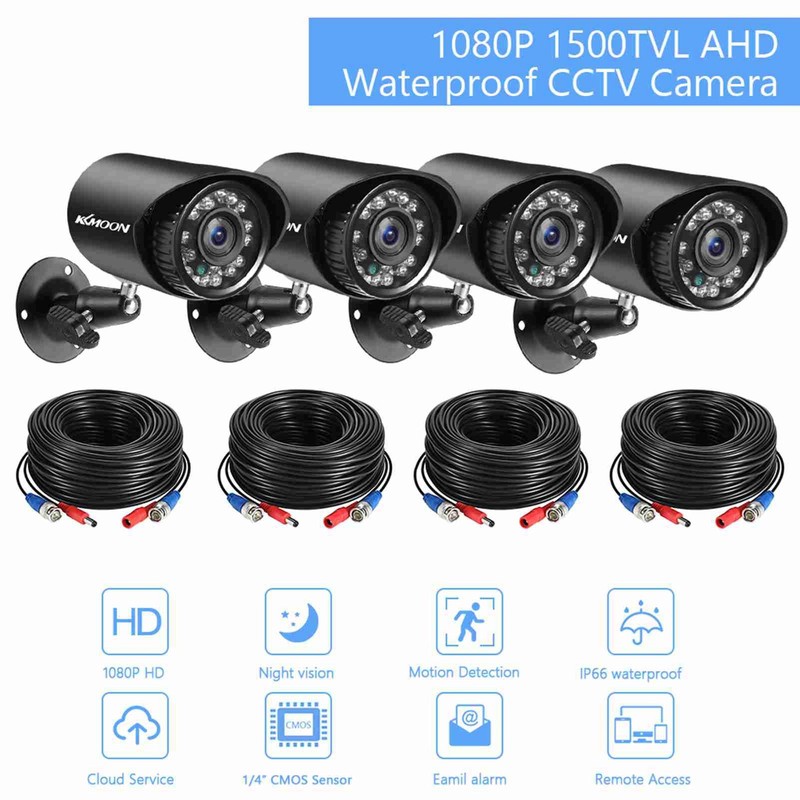 1080P Security Camera 24 Infrared LEDs Motion Detection Security Camera Kit For gallery
