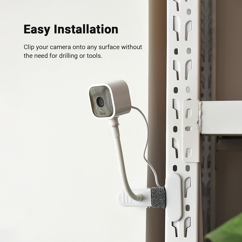 Holicfun Clip Mount for Ring, Blink, Eufy, Google Nest, Wyze, and Arlo Indoor... gallery
