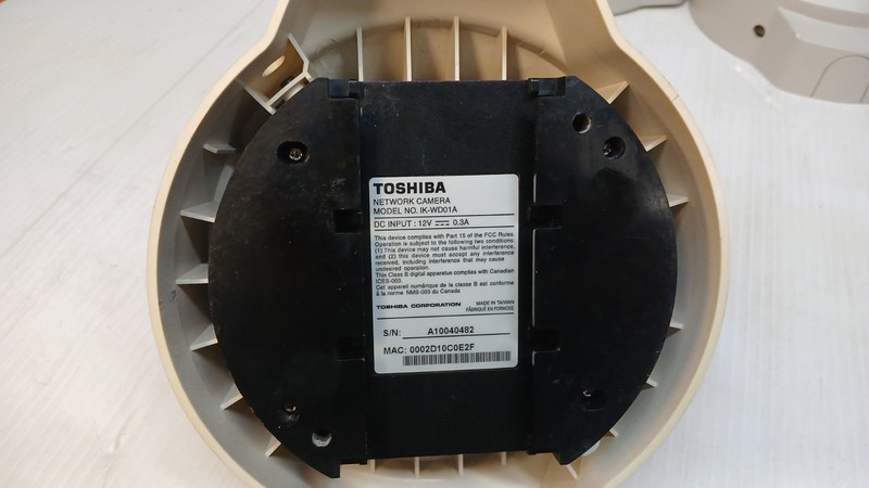 Lot of 5 TOSHIBA IK-WD01A Network Dome Cameras gallery