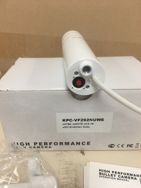 KT&C KPC-VF292NUWS 750TVL Indoor/Outdoor Mini Bullet Camera, 3.5-16mm gallery