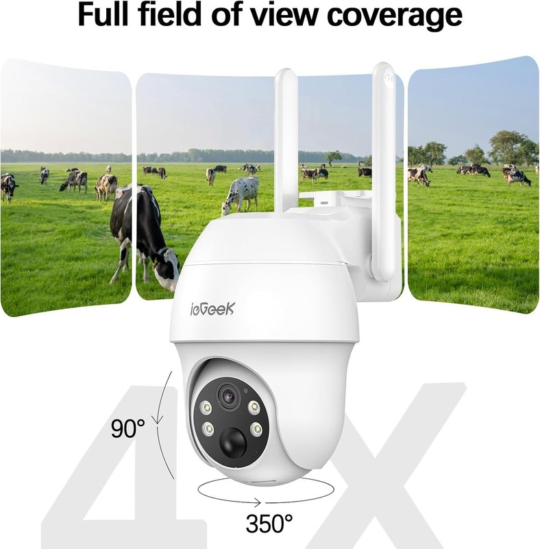 4G LTE Cellular Security Camera Wireless Outdoor, No WiFi Battery Powered Camera gallery