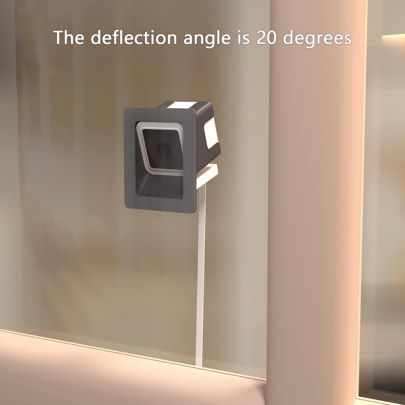 Angled Window Mount for Wyze Cam V4/V3, 20-Degree Tilt, 2-Pack gallery