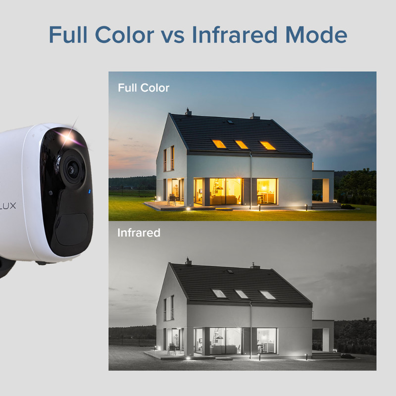 1080P Home Wireless Battery Security Camera w/Solar Panel gallery
