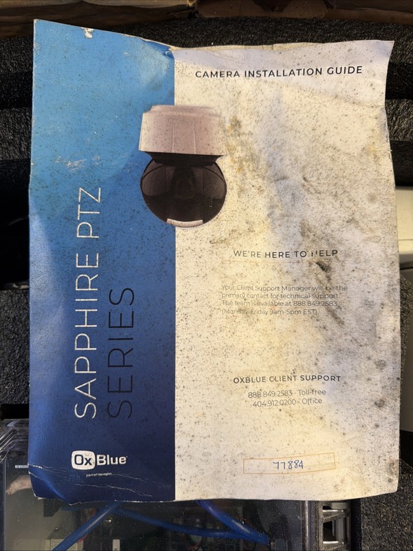 OxBlue Sapphire PTZ Series Construction Surveillance Camera System P5655 gallery