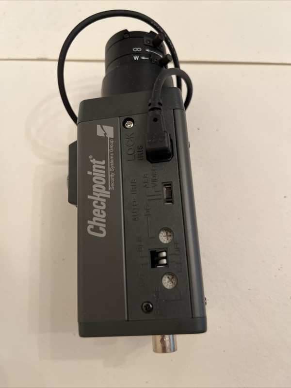 Checkpoint YC-02CP 3.5-8 mm Computer Lens Surveillance Security Camera Untested gallery