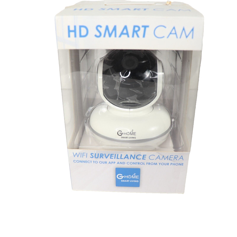 G Home HD Smart Living Wifi Surveillance Cam 2 Way Audio /Rotates /Night Vision