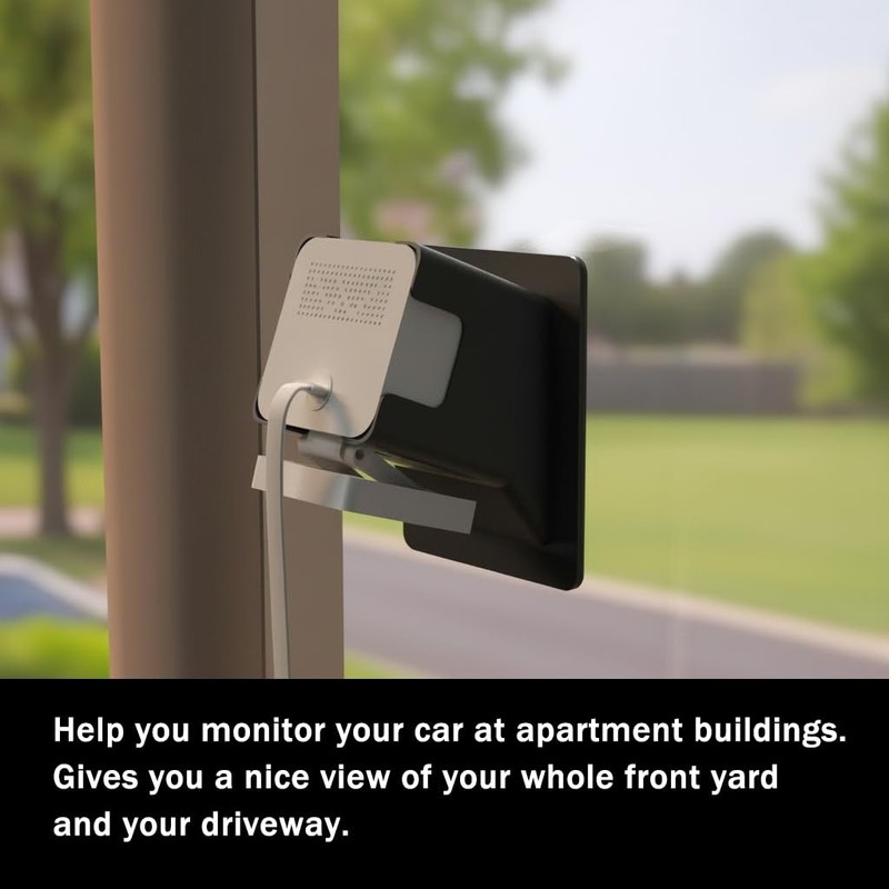 2 Pack Angled Window Mount for Wyze Window Camera Cam v4 v3 20 Degrees Tilt gallery