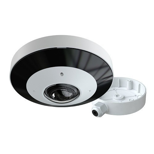 O6MDP4 6MP Indoor / Outdoor 360° Fisheye IP Camera, Smart IR, 1.65mm Lens