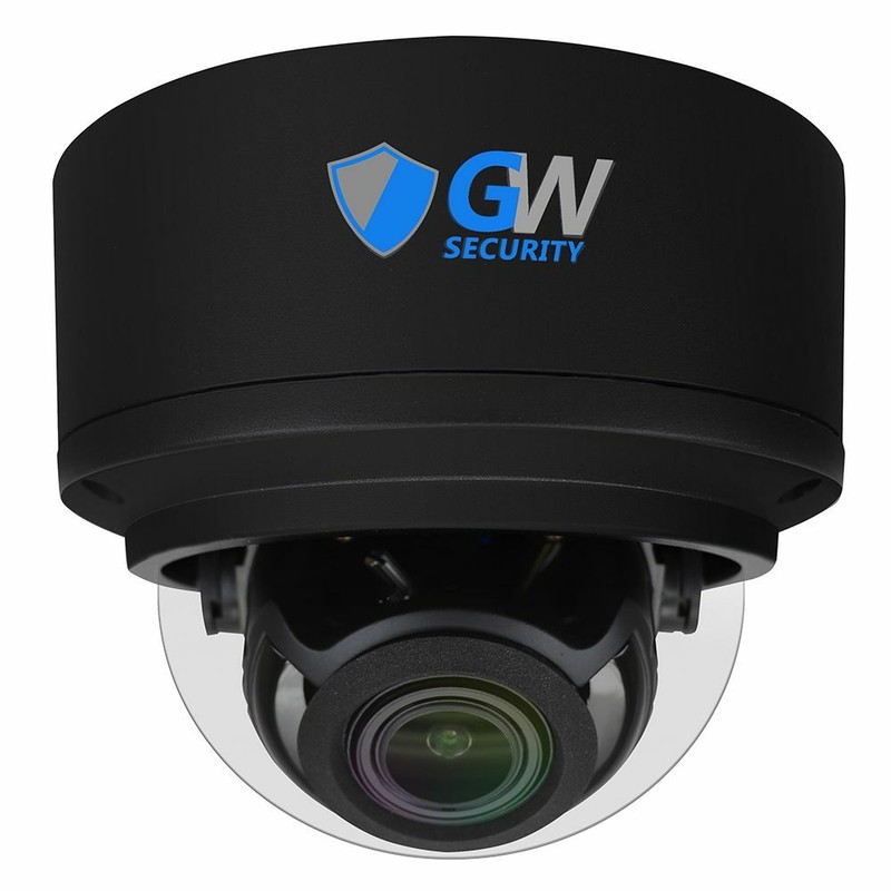 8CH NVR (4) 4K Microphone 2.8-12mm Varifocal IP PoE Dome Security Camera System gallery