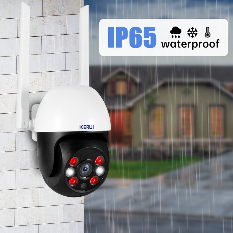 Wireless 5MP Surveillance Camera Waterproof WiFi Home Security Monitoring Camera gallery
