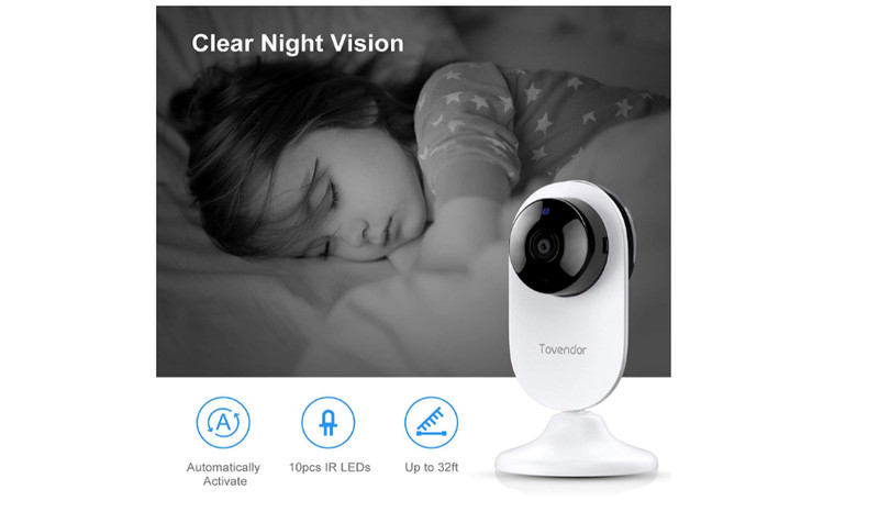 Security Camera House WiFi HD Audio Motion Detection Night Vision Baby Cam Pets gallery