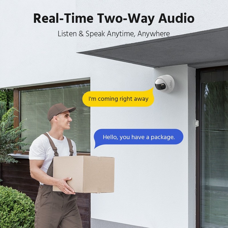 ANNKE 8CH 12MP NVR 6MP Dual Lens POE Security Camera System Two Way Audio Color gallery