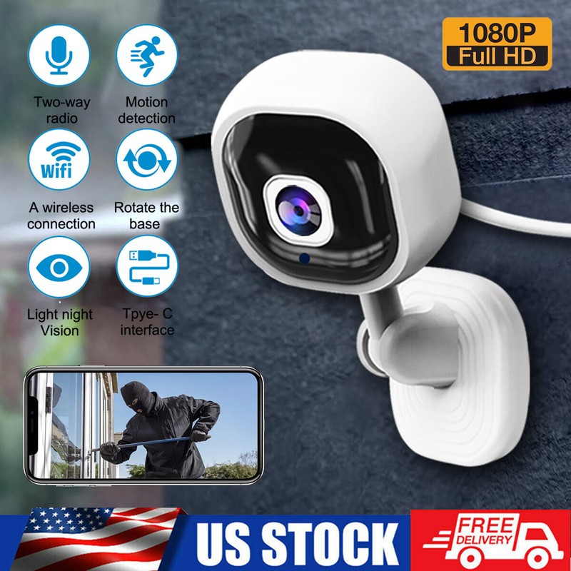Security Camera System Outdoor Indoor Home Wireless Wifi Night Camera HD1080P —