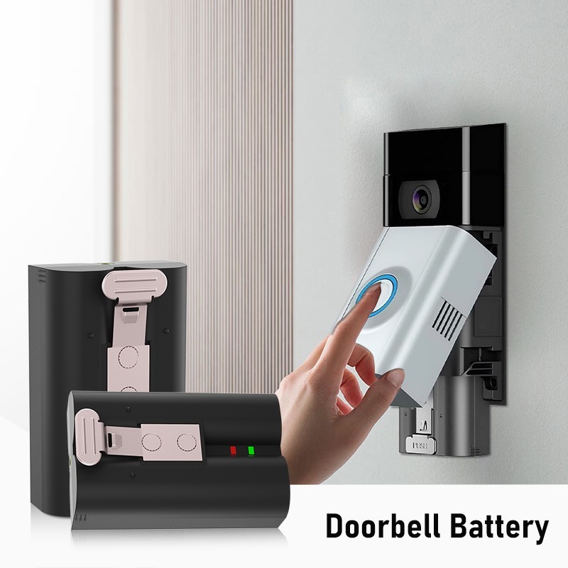 2PACK Replacement Battery with Charger For Ring Video Doorbell Spotlight Camera gallery
