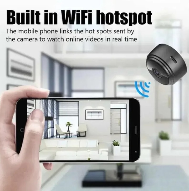 Mini Wireless 1080P Camera Wifi IP Home Security HD Night Vision Cam gallery