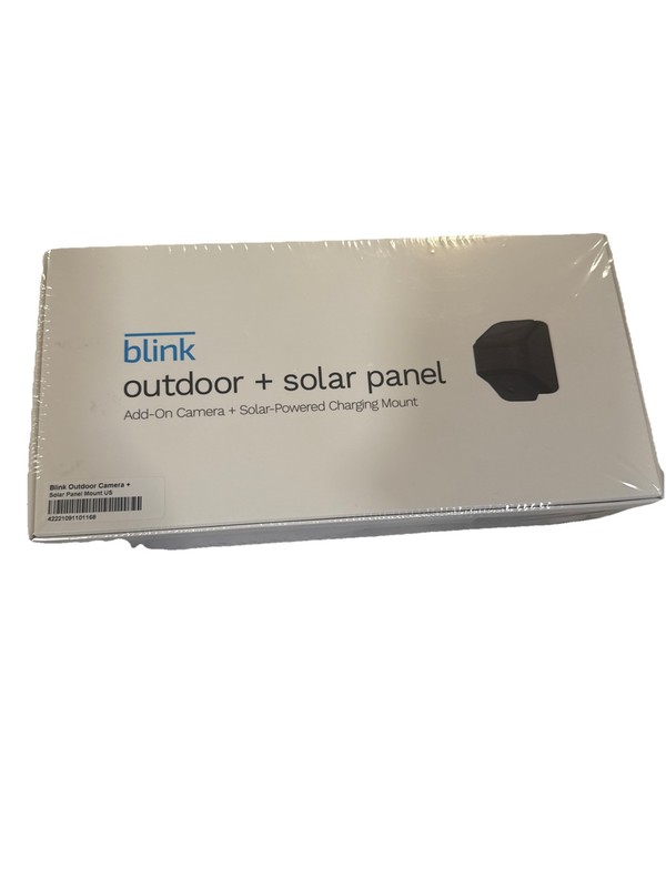 Blink Outdoor 3rd Gen Solar Panel Charging Mount wireless security camera, New gallery