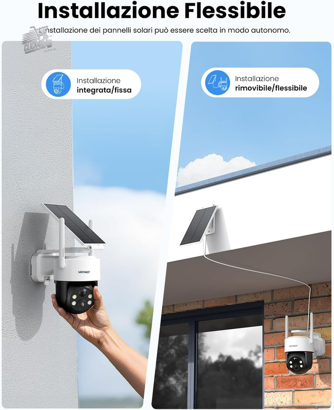 2K Outdoor Wireless Solar WiFi Camera Flexible Installation Camcorder gallery