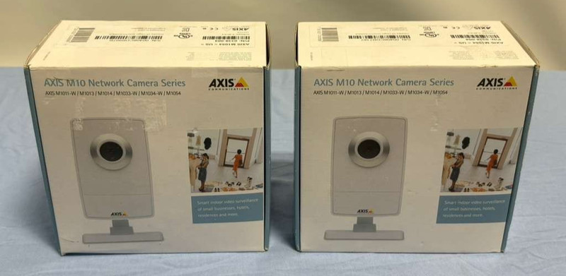 QTY 2 *NEW* AXIS M10 Series Network Camera POE PIR Sensor M1054 Part 0338-004