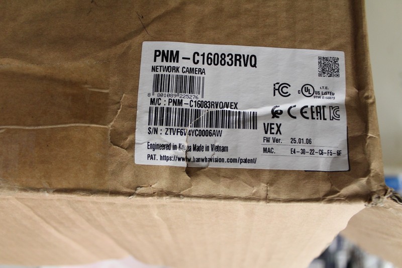 Hanwha PNM-C16083RVQ 4MP 4-Channel Outdoor Vandal-Rated IP Camera gallery
