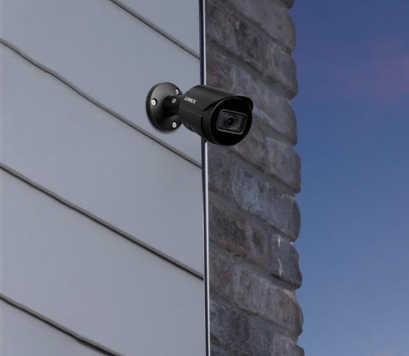 Lorex 4K 8MP IP Bullet PoE Wired Security Camera E842CAB - Black gallery