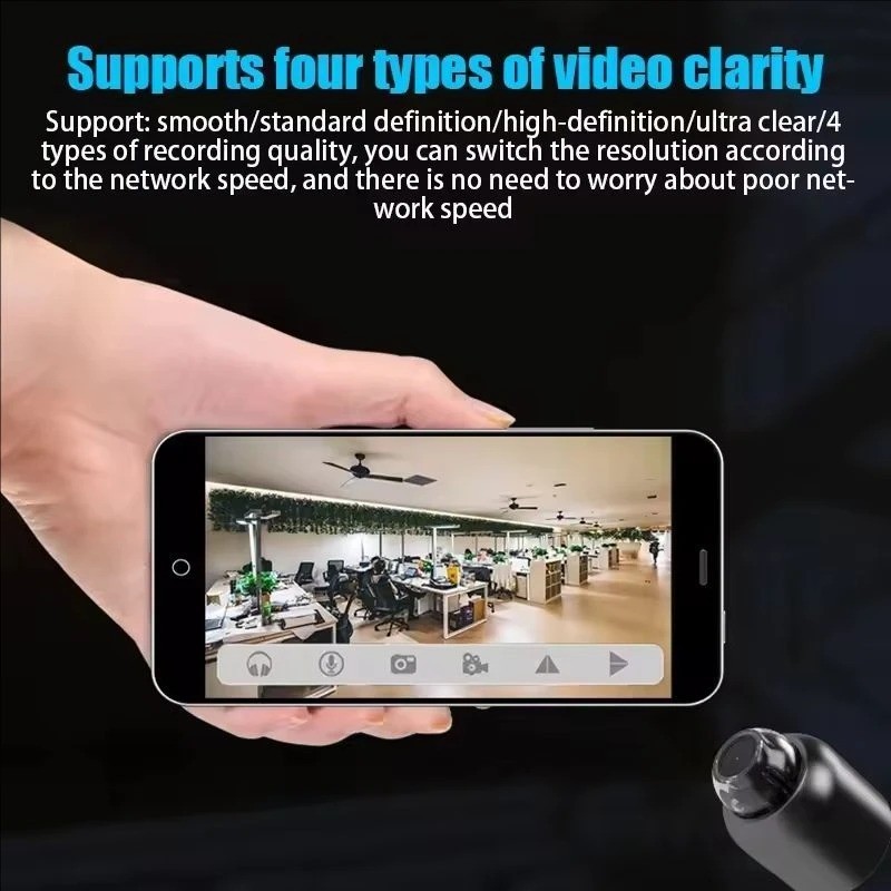 1080P Mini Camera CCTV WiFi HD IP Night Vision Camcorder Home Security Cam US gallery