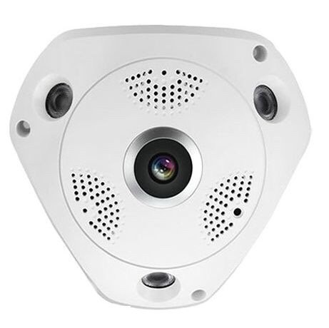 ROMIX 1080P POE 2.0MP 360 Degree Panoramic CCTV IP Network FishEye