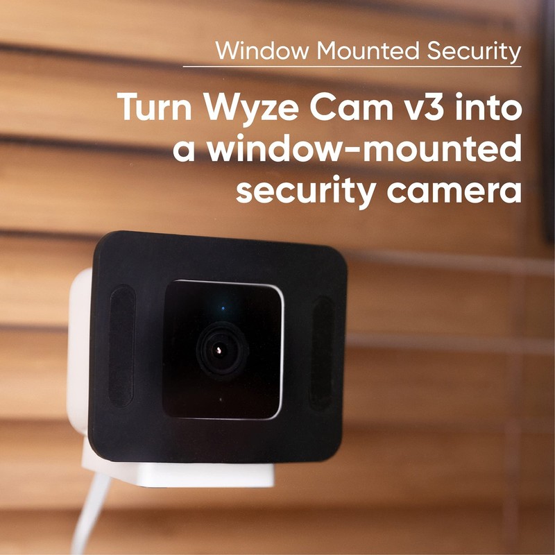 Wyze Offical: Window Mount for Wyze Cam OG, v3, v3 Pro, v4 gallery