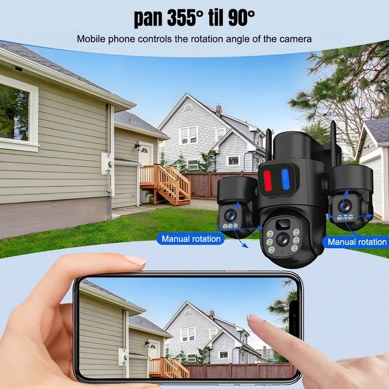 Home Security WiFi Wireless Solar Camera Night Vision PIR Sensor Surveillance gallery