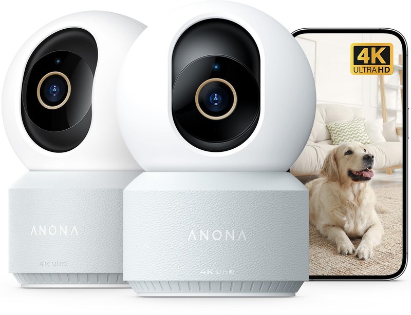 Juego De Dos Camaras De Seguridad Với Deteccion De Llanto Y Wifi Seis Pro