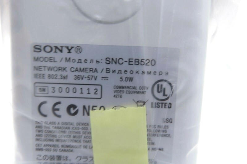 Sony SNC-EB520 Network Camera (New) gallery