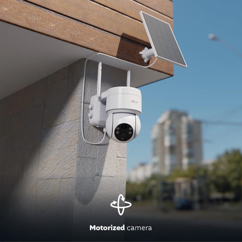 Nexxt Solutions Smart Wi-Fi Solar Camera - Outdoor PTZ, Motion Detection, Nig... gallery