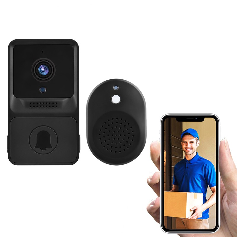1080P High Resolution Visual Smart Security Doorbell Camera Wireless V CX4 gallery