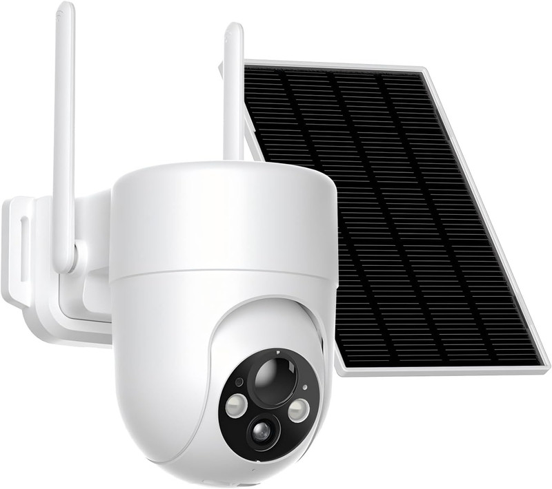 Solar Camera Outdoor Wireless, 2K Color Night Vision, Security Cameras Wireless gallery