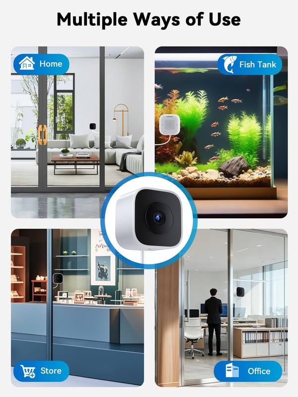 Outinput Window Camera 2K 3MP WiFi Security Camera for Home Security AI Color gallery