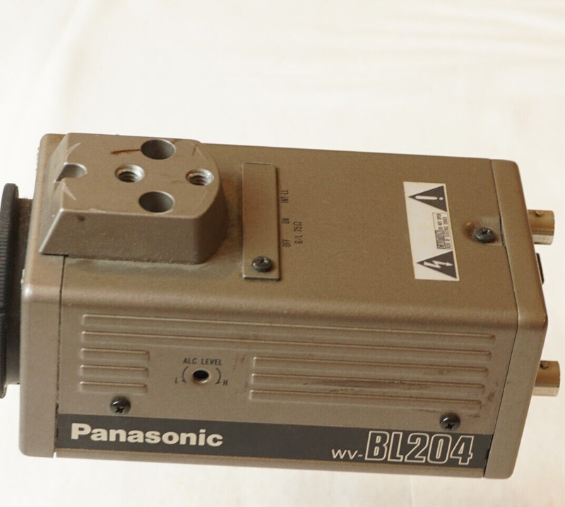 PANASONIC CCTV Camera WV-BL204 TV Lens WV-LA12B2 JAPAN Untested parts only gallery