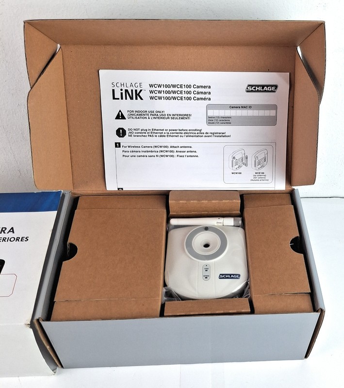 New Schlage WCW100/WCW100 Home Indoor Wireless Camera. gallery