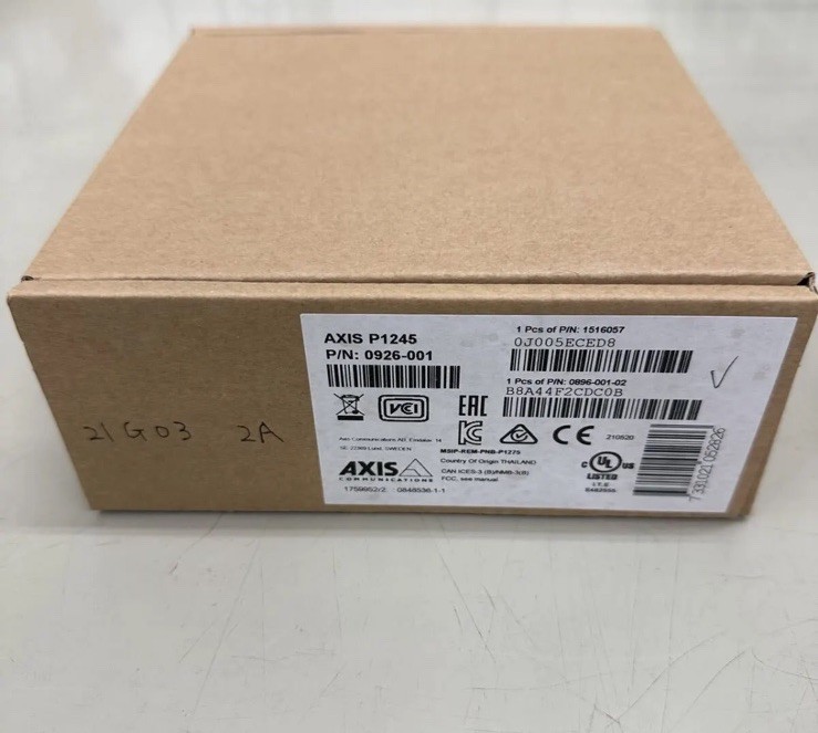 Axis Camera P1245 Discreet Camera 0926-001 NEW gallery