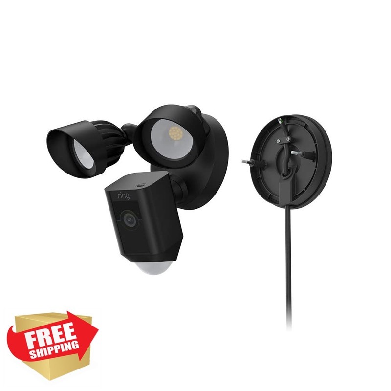 Ring Floodlight Cam Plug-In Mount Black gallery