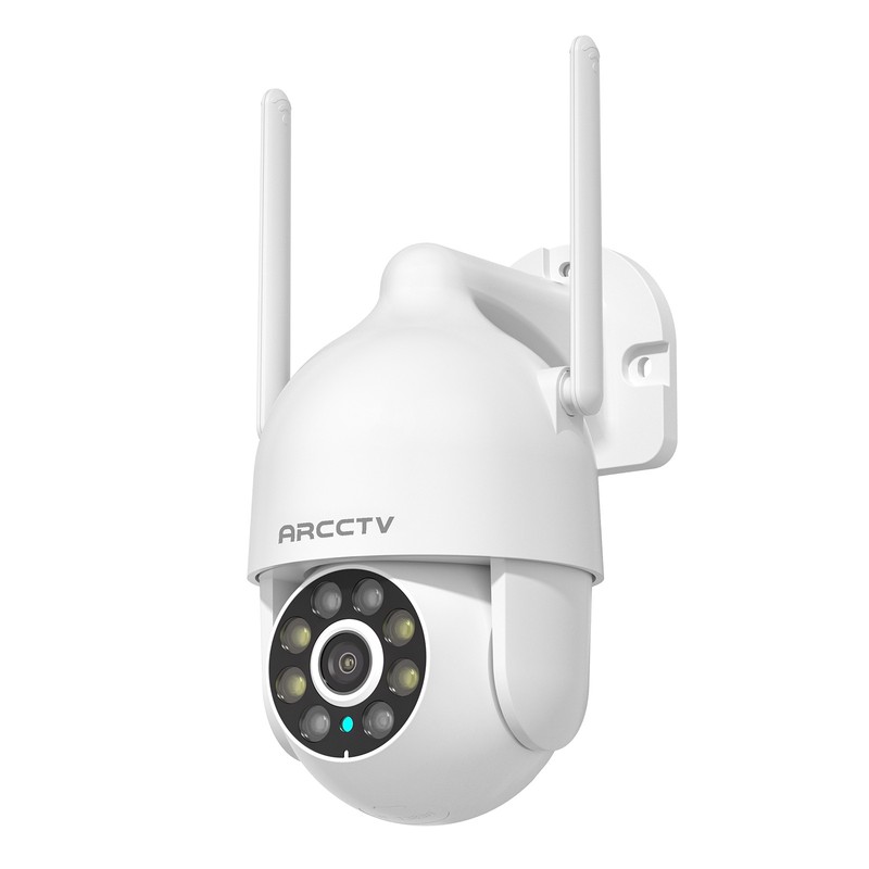 ARCCTV Wireless WiFi 6 Security Camera 2.4G/5GHZ 3MP Outdoor 24/7 Record Audio