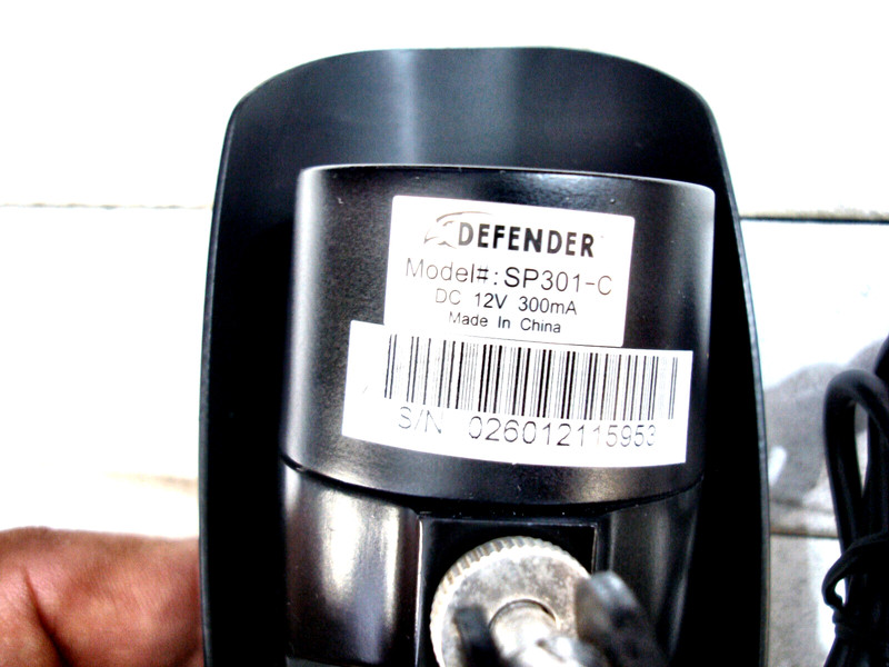 NEW - DEFENDER - Security Camera / DEFENDER Model SP301-C with 4 Prong Cable gallery