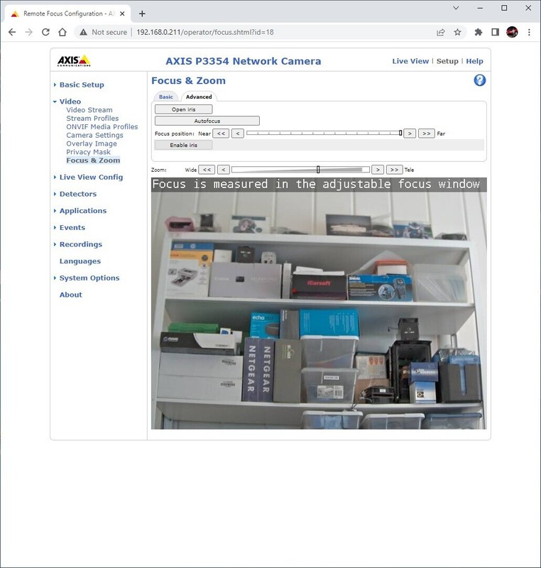 AXIS P3354 12mm Network Dome Camera, HTDV Remote Focus & Zoom PoE gallery