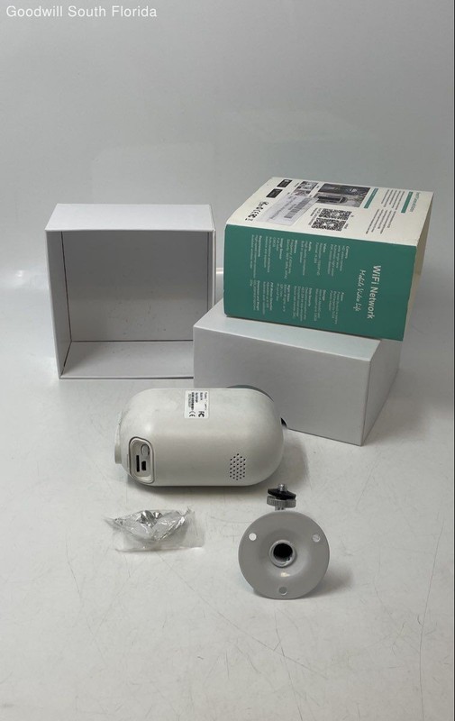 Zeeporte Full HD 1080p Smart IP Surveillance Camera With Battery Not Tested gallery