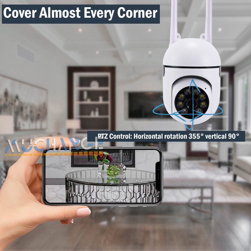 2026 1080P Camaras De Seguridad Wifi Exterior Inalambrica Con Vision Nocturna gallery