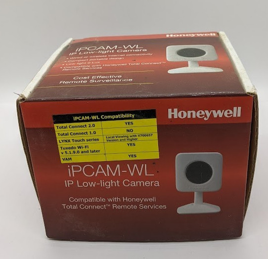 Honeywell iPCAL-WL IP Low-light Camera Compact Portable Design