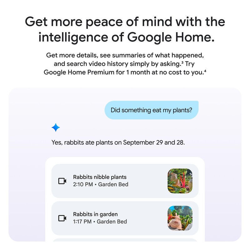 Google Nest Cam Outdoor (Wired 2nd Gen) Security Camera with 2K Video and Gemini gallery