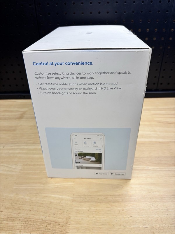 Ring Floodlight Cam Wired Plus **BRAND NEW** 1080p HD White gallery