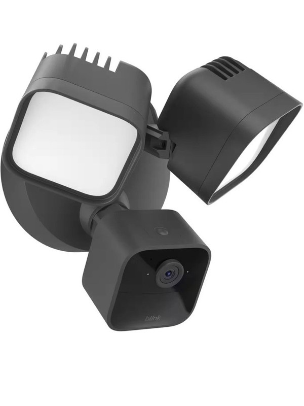 Blink – Wired Floodlight Camera – Smart security camera, 2600 lumens, HD live…
