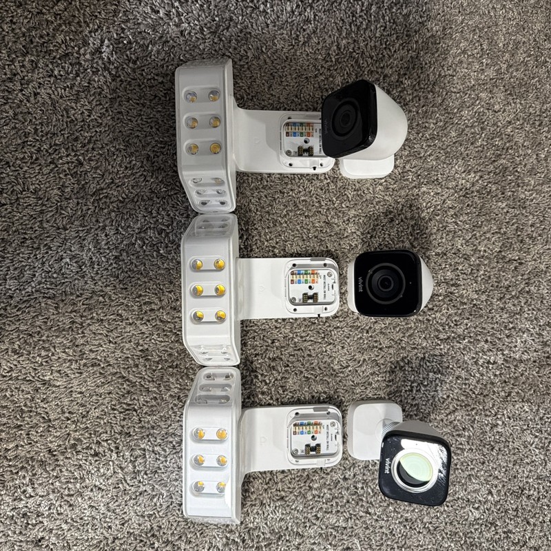 Three (3) Vivint Spotlight Pro + Gen 2 Outdoor Camera gallery