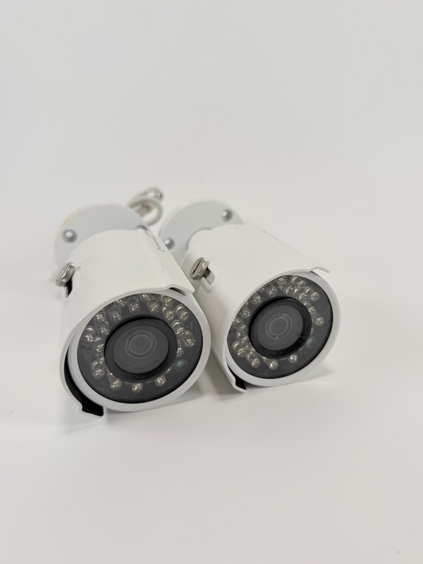 Lot of 2 Amcrest IP PoE Outdoor Security Cameras IP2M-842EW Ships Fast!!! gallery