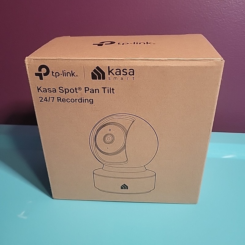 TP-Link – Kasa Spot Pan/Tilt Indoor 1080p Wi-Fi Surveillance Camera